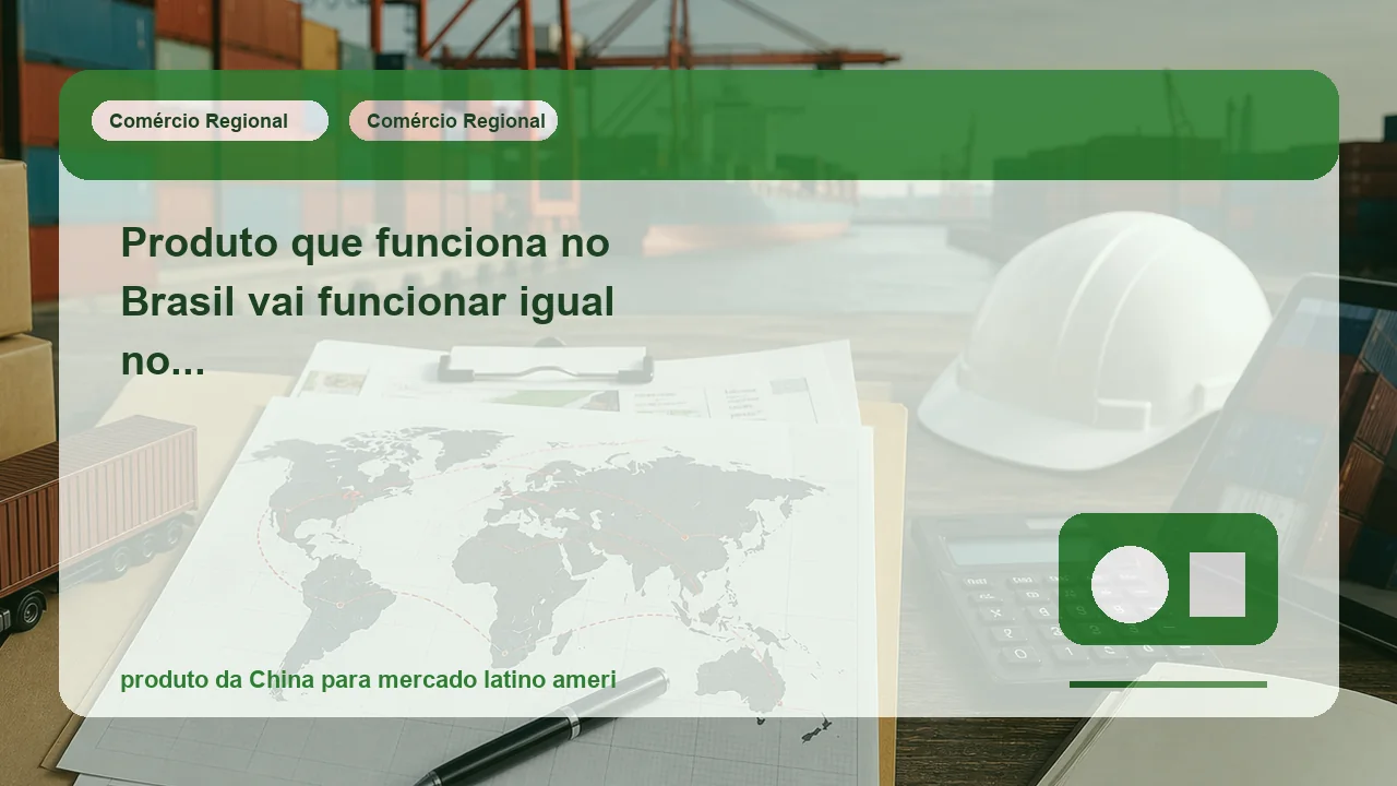 Produto que funciona no Brasil vai funcionar igual no resto da região?