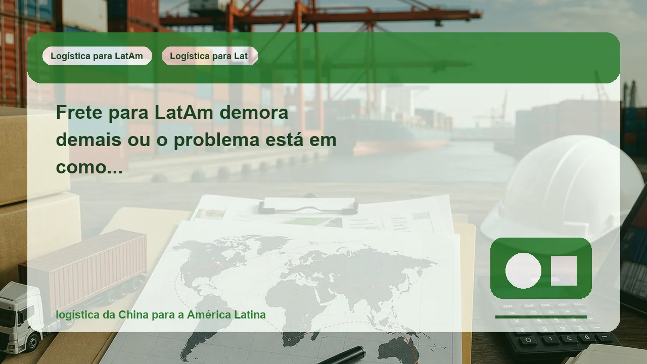 armazém e containers usados para planejar logística da China para LatAm